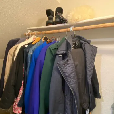 Ladies Jackets S-XL, Winter Boots & Dyed Italian Lamb Fur Hat