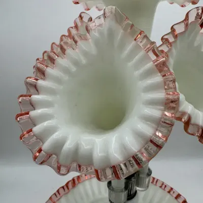 Fostoria Hobnail Vase