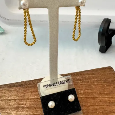 Pair Of Korean Hypoallergenic Earrings