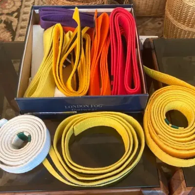 Unbranded and KI International Martial Arts Student Belts