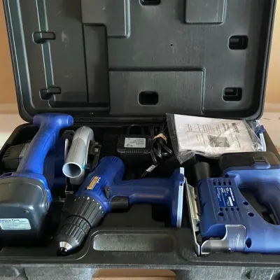 Benchtop 18v Cordless Combo Kit In Case