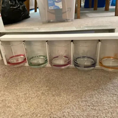 Vintage Otsuka, Japan Drinking Glasses 