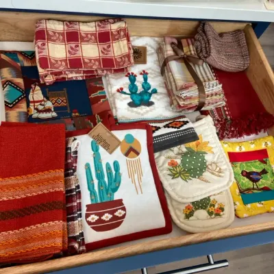 Native Inspired Kitchen Linens