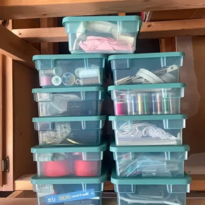 Sewing Supplies: Thread, Zippers, Buttons, Trim