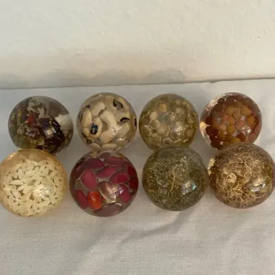 Vintage Spice Drawer Knobs- Set Of Eight