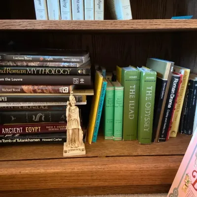 Greek And Roman Books Including Iliad And The Odyssey