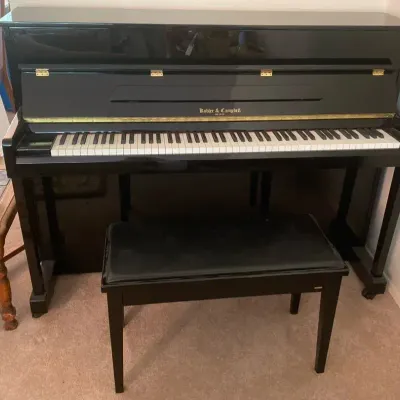Kohler and Campbell Piano with Bench and Sheet Music