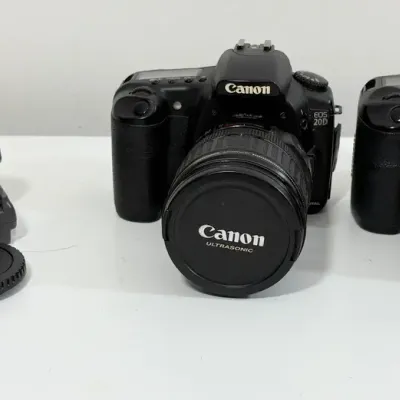Canon EOS D10 & D20 Cameras with EF 20-35mm f3.5-4.5 & 28-125mm f3.5-5.6 Lenses