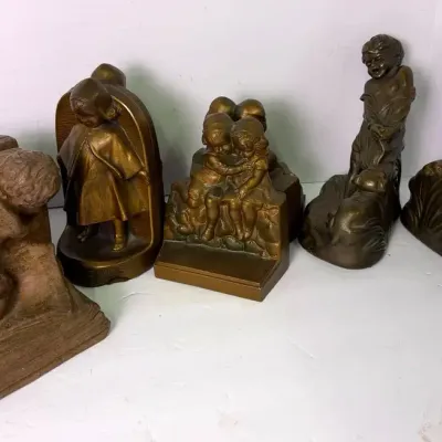 Vintage Bookends: Bronzart, Jennings Brothers & More