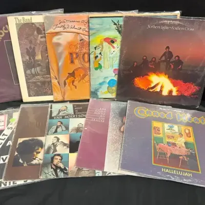 The Band, Bob Dylan, Jimi Hendrix & Van Morrison Vinyl Record Collection