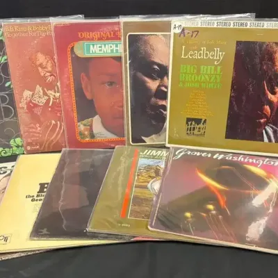 B.B. King, Memphis Slim, Lead Belly, Wes Montgomery & More Blues Vinyl Records