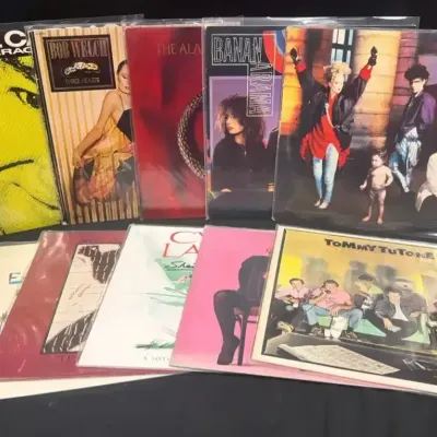 Cyndi Lauper, Belinda Carlisle, Bananarama & Thompson Twins Vinyl Collection