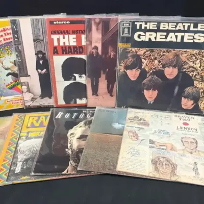 The Beatles Magical Mystery Tour, Hey Jude, A Hard Day’s Night & Solo Vinyl Collection