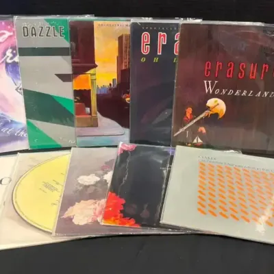 New Order, OMD & Erasure Synth-Pop and New Wave Vinyl Collection