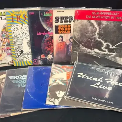 Grand Funk, Deep Purple, Iron Butterfly, Steppenwolf & Uriah Heep Classic Rock Vinyl Collection