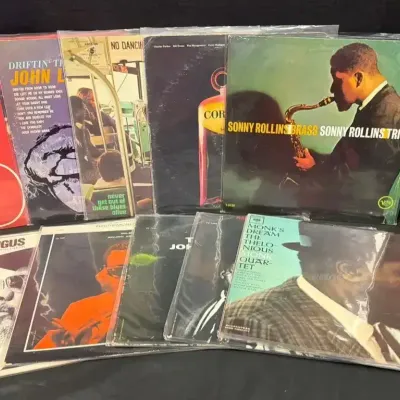 Miles Davis, John Coltrane, Thelonious Monk & John Lee Hooker Jazz/Blues Vinyl