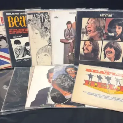 The Beatles Revolver, Help!, Yesterday and Today & Beatles Solo Vinyl Collection