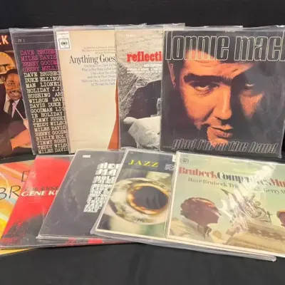Dave Brubeck, Gene Krupa, Stan Getz & Herbie Mann Jazz Vinyl Collection