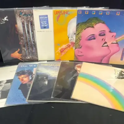 Billy Idol, Kajagoogoo, Howard Jones, Go West & Thomas Dolby 1980s Vinyl Collection