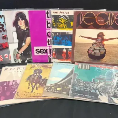 The Police, Sex Pistols, Neil Young & Joan Jett Rock Vinyl Collection