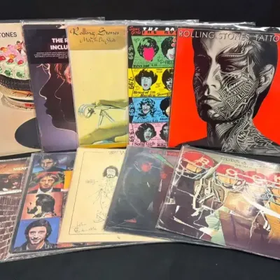 The Rolling Stones & The Who Classic Rock Vinyl Collection – 10 Albums