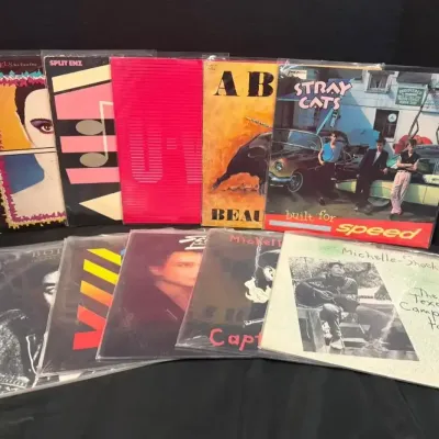 The Motels, Stray Cats, ABC, Scandal & Ultravox 1980s Vinyl Collection