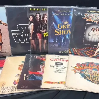 Star Wars, Saturday Night Fever, The Greatest Showman & Classic Movie Soundtrack Vinyl Collection