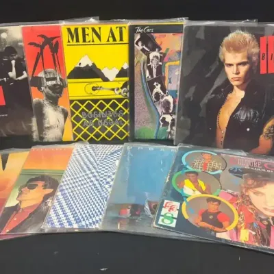 Billy Idol, INXS, Men at Work, The Cars & Culture Club 1980s Vinyl Collection
