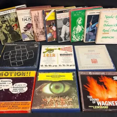 Leonard Bernstein, Stravinsky, Bach & Classical Reel-to-Reel Music Collection