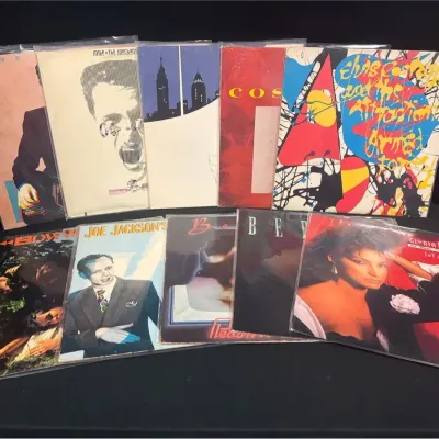 Elvis Costello, Berlin, Joe Jackson & More 1970s–80s Vinyl Record Collection