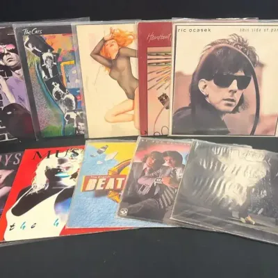 The Cars, Ric Ocasek, Bryan Ferry, Roxy Music & Gary Numan Vinyl Collection