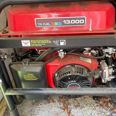 house and generator $1,300