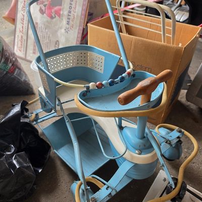 Sale Photo Thumbnail #50: Vintage Taylor Tot Baby Stroller/Walker