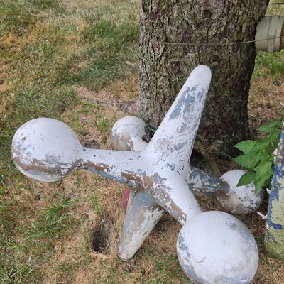 Sale Photo Thumbnail #18: Bill Curry Style Large Metal Jack Sculpture