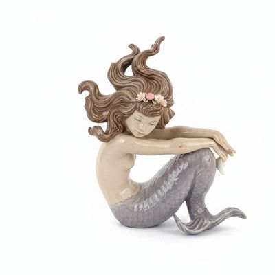 Sale Photo Thumbnail #7: Lladro Illusion Mermaid Figurine #1413