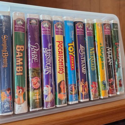 Sale Photo Thumbnail #78: Collection of Walt Disney Masterpiece Collection VHS Tapes