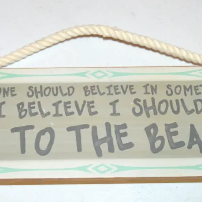 Beach Sign