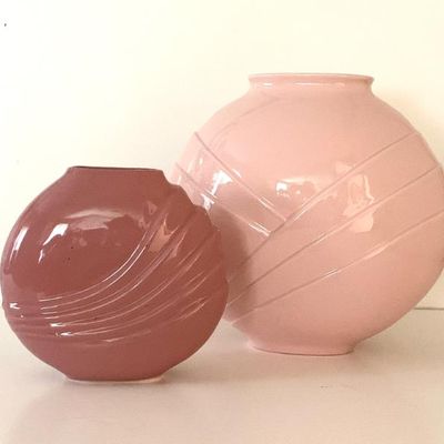 Sale Photo Thumbnail #43: Vtg. 1980’s vases