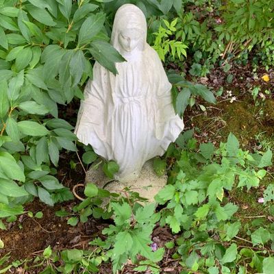Sale Photo Thumbnail #12: cast cement Madonna