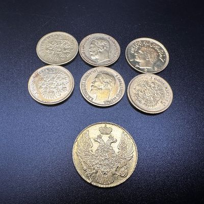 Sale Photo Thumbnail #27: Gold coins