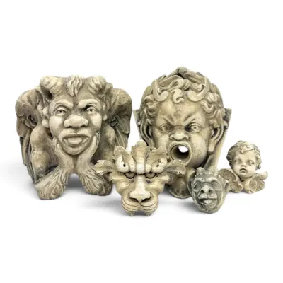 Gothic Plaster Wall Decorations 