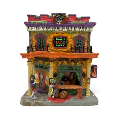 Lemax Spooky Town "Zombie Jazz Cafe"