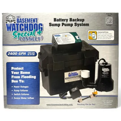 Basement Watchdog Backup Sump Pump