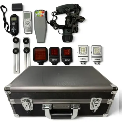 Paranormal Investigation Kit - EMF Meter, Lights, & More