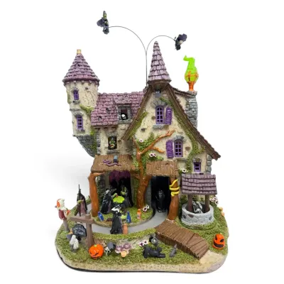 Lemax Spooky Town “Wicked Garden Coven” Figurine