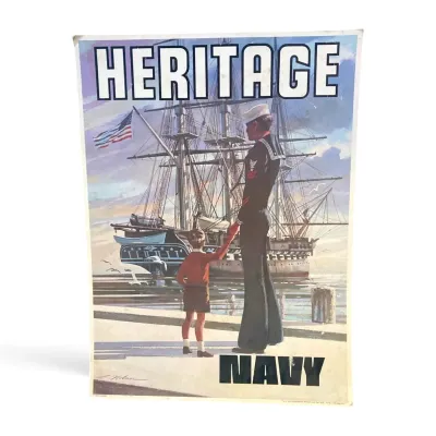 Heritage Navy Poster