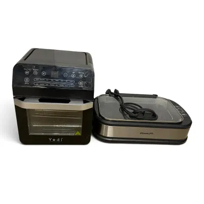 Yedi Houseware Airfryer & PowerXL Smokeless Grill Pro