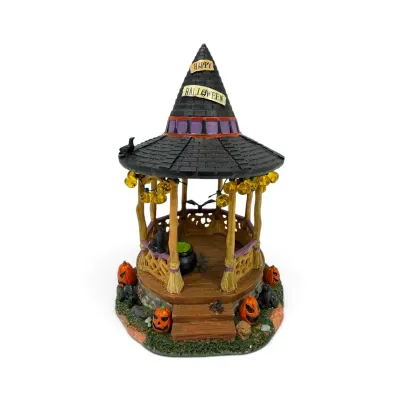Lemax Spooky Town "Witch Gazebo"