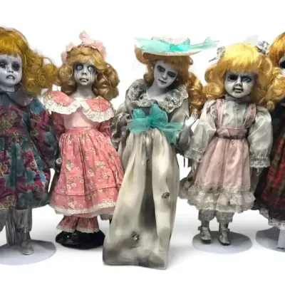 Five Victorian Horror Dolls