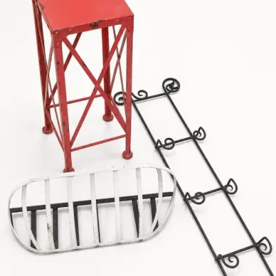 Metal Plant Stand and Wall Racks Group